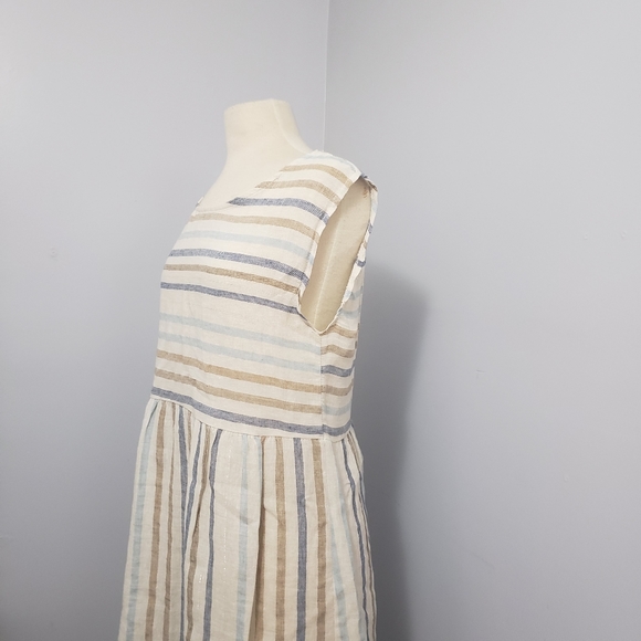 Blue Orchid Made in Italy Linen Dress.  NEW - Picture 8 of 12